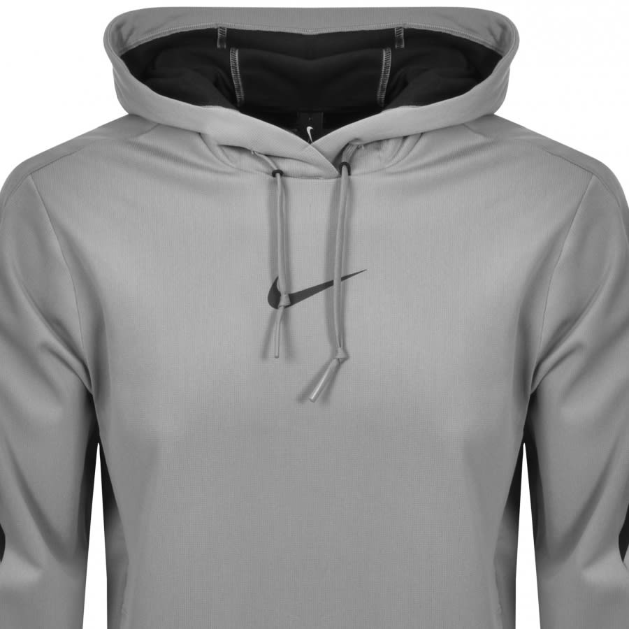 Alternative Image for ProductNike Training Cappa Logo Hoodie Grey2